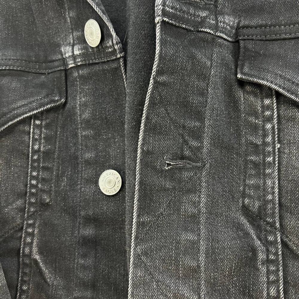 AE X Young Money Unisex Black Denim Jacket - Picture 5 of 15